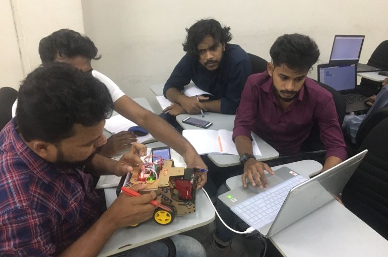 One year since the launch of our online coding and robotics training program